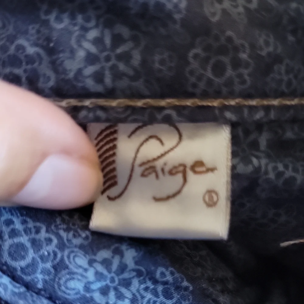 Y2K Paige Hidden  Bootcut Jeans Size 30 - Picture 8 of 10